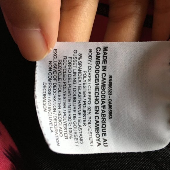 Nike 3/4 Printed‎ Relay Crop Running Pants DRI-FIT  Size XS 645610-667 - Picture 10 of 11